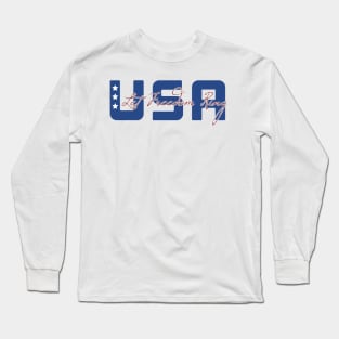 USA let freedom ring Long Sleeve T-Shirt